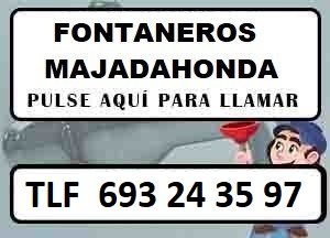 Fontaneros Majadahonda Madrid Urgentes