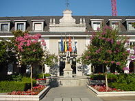 Ayuntamiento en la localidad de Majadahonda